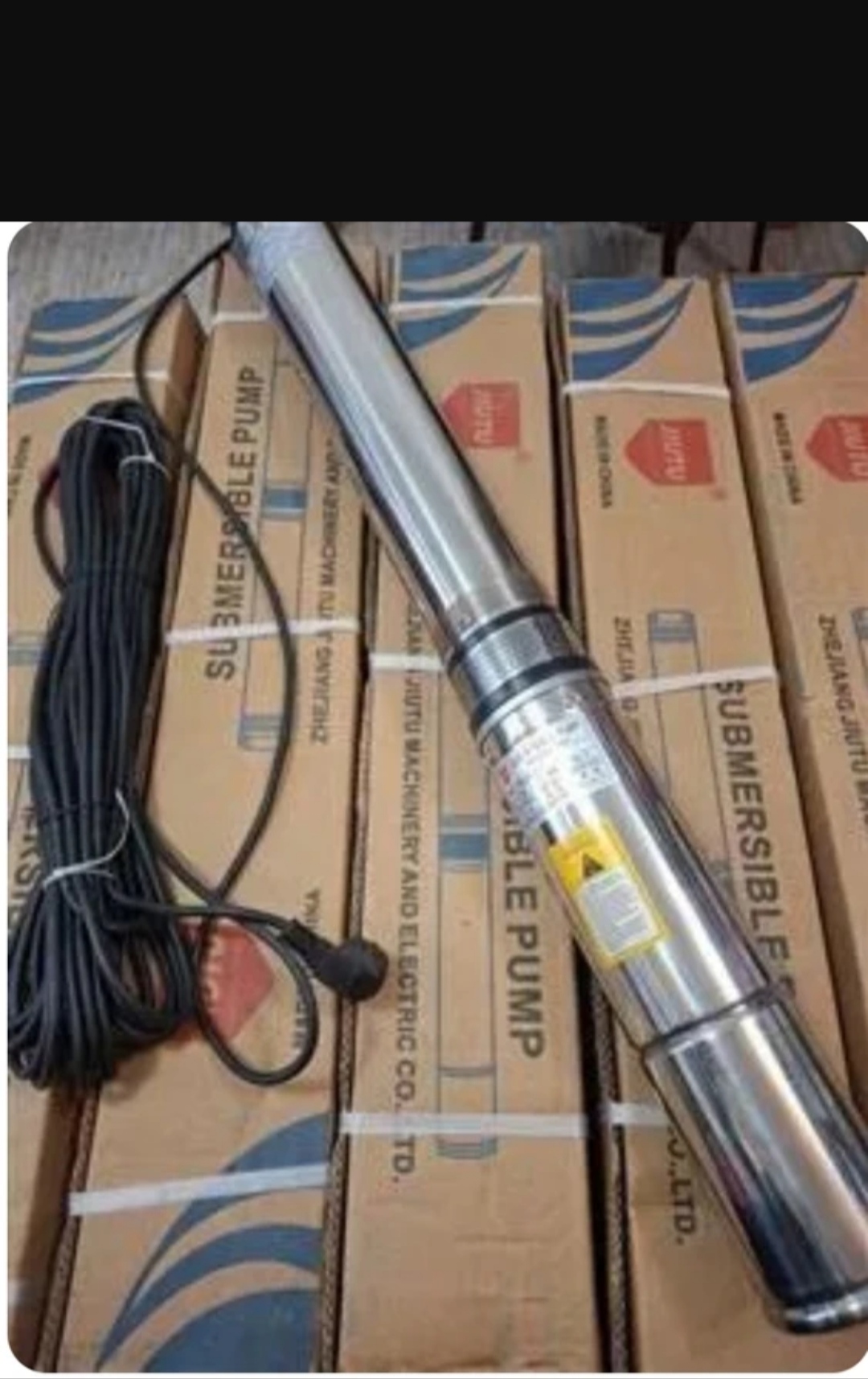 شناور 1 اینچ 80 متری 3اسب(سیم پیچی مس) جیوتو مدل 100QJD2 80/16.2.2L